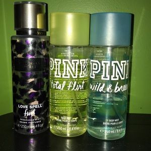 Victoria’s Secret body mists! Used. BUNDLE